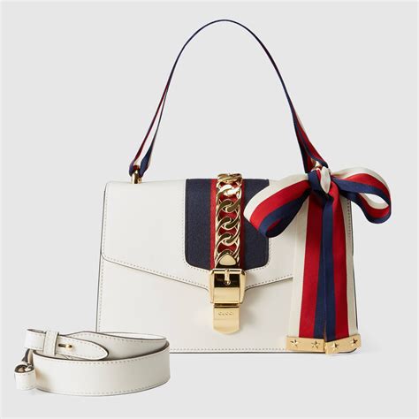 white gucci bag sale|gucci white bag small.